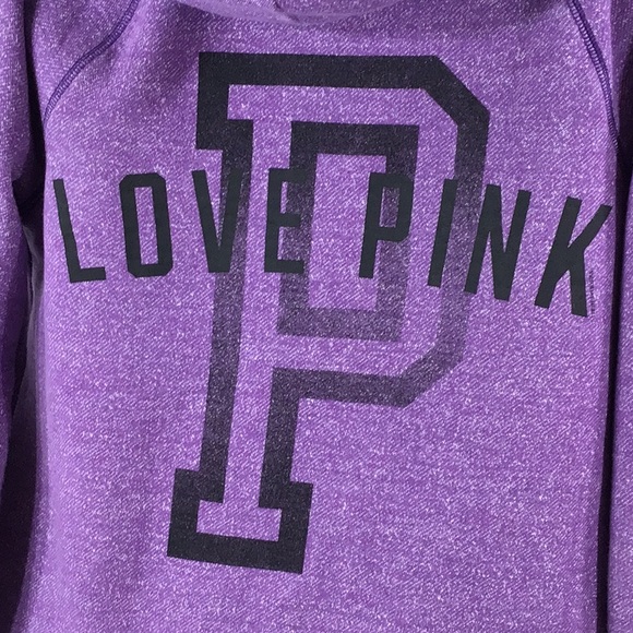 VS Pink purple zip front cardigan jacket M - Picture 8 of 11